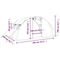 Gewächshaus mit Stahlrahmen Weiß 8 m² 4x2x2 m, wetterfestes Folienzelt mit Fenster und Belüftung, ideal für Gemüseanbau, Tomatenhaus, Frühbeet, Pflanzenhaus für Garten und Terrasse - Thumbnail 9