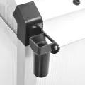 Gewächshaus Aluminium mit Polycarbonat-Platten 362x190x195 cm 13,41 m³ Volumen UV-beständig und wärmeisoliert für Garten, Balkon, Terrasse, Gemüseanbau, Tomatenhaus, Pflanzenhaus - Thumbnail 5