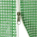 Gewächshaus mit Stahlrahmen grün 60 m² 20x3x2 m, UV-beständige PE-Folie, aufrollbare Fenster und Tür, wetterfest für Outdoor Garten, Gemüse Anzucht, Frostschutz, Tomaten und Pflanzen Schutz - Thumbnail 6