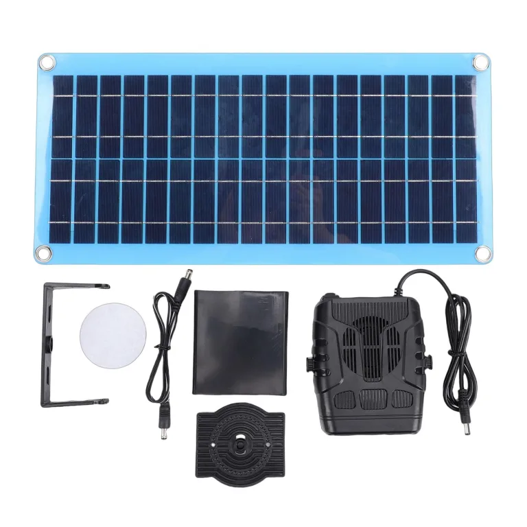 Eujgoov 30 W Solarbetriebene Heizung für Hühnerstall, Tragbare Autoheizung mit Überhitzungsschutz, Ideal für Haustierhäuser und Trockenräume – Bild 6