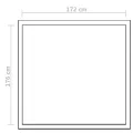 Gewächshaus Aluminium 3,46 m² mit doppelwandigen Polycarbonatplatten, UV-beständig und wärmeisolierend, robuste Aluminiumkonstruktion, Dachrinnensystem und Lüftung, einfacher - Thumbnail 9