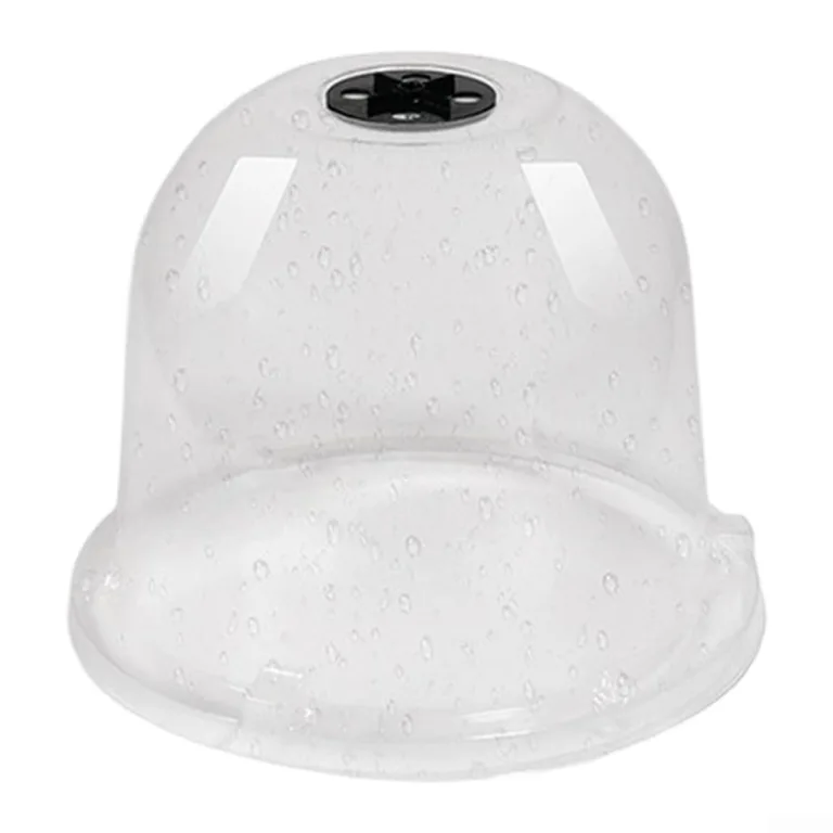 Transparente Pflanzenhaube 5er Set aus Dickem PET Material, für Mini Gewächshaus für Töpfe mit Drehbaren Luftschlitzen, Verstellbare Anzuchthaube zum Schutz von Keimlingen und Stecklingen – Bild 7