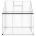 Gewächshaus Alu 169x169x195 cm – witterungsbeständig, mit eingebauten Regenrinnen & 5-Fach verstellbarem Lüftungsfenster, für Pflanzenzucht im Garten - Thumbnail 4