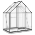Gewächshaus Alu 169x114x202 cm – witterungsbeständig, mit verzinktem Stahl-Fundamentrahmen und 5-Fach verstellbarem Lüftungsfenster, für Gartenanfänger - Thumbnail 5
