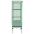 Hochbeet mit Gewächshaus-Aufsatz in Rattan-Optik, 120 x 40 x 140 cm, PP und Eisen, Frühbeet für Garten, Balkon, Terrasse, Indoor und Outdoor, für Kräuter Gemüse Blumen - Thumbnail 4